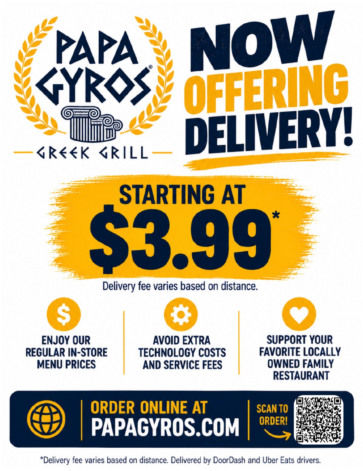 Delivery Flyer